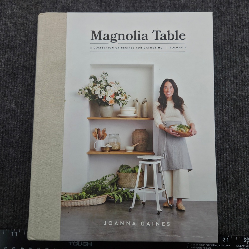 Joanna Gaines Magnolia Table Vol 2 Cookbook Cream Hardcover